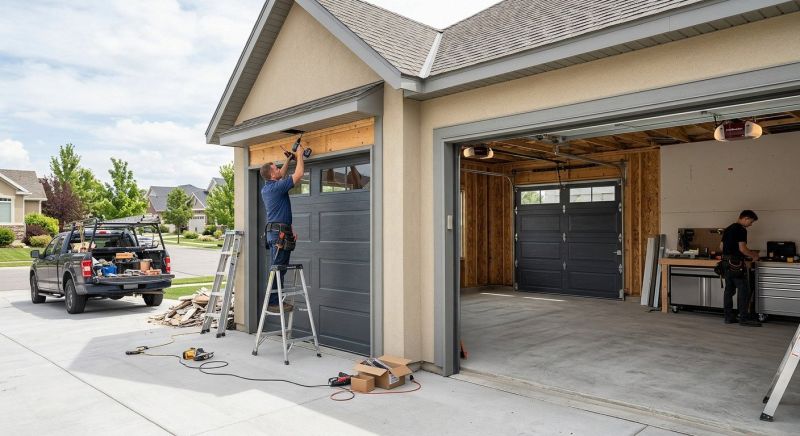 Four Car Garage Installation in South Houston, TX