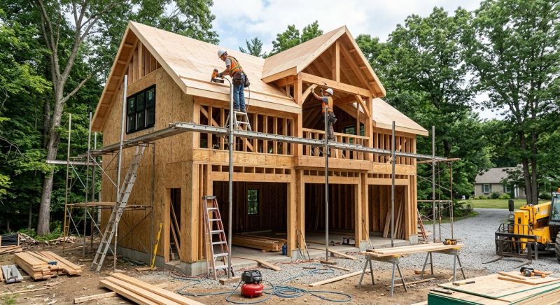 Garage Construction in Conroe, TX
