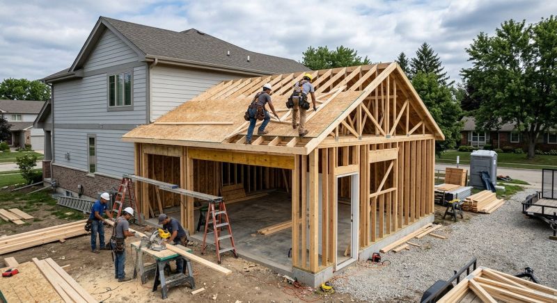 Metal Garage Construction in Conroe, TX