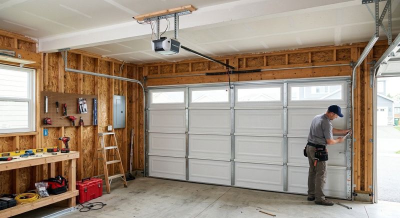 Wood Garage Installation in Charleston, SC