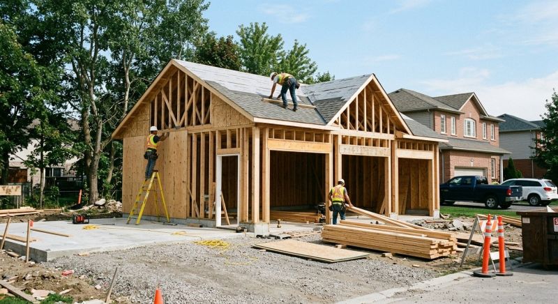 Metal Garage Construction in Katy, TX